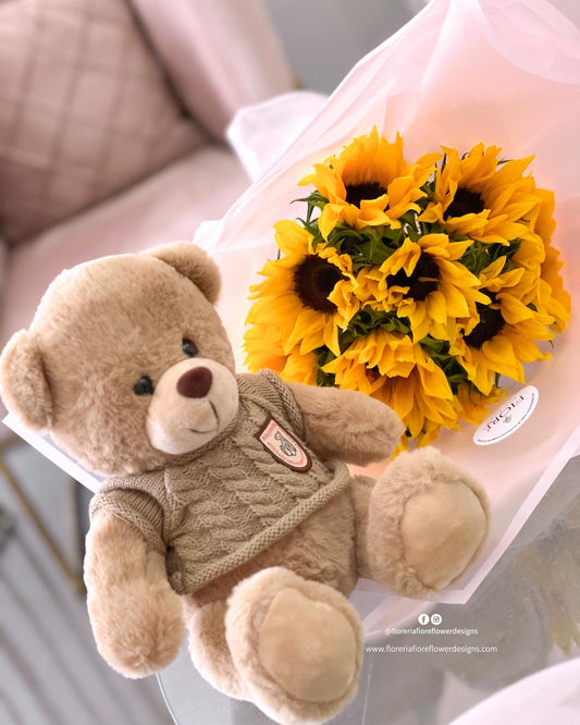 Bouquet de girasoles
