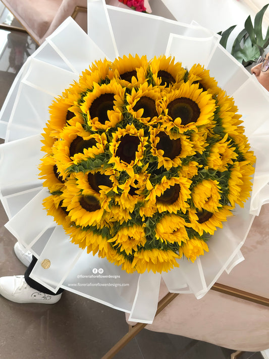 Bouquet Buchón Girasoles