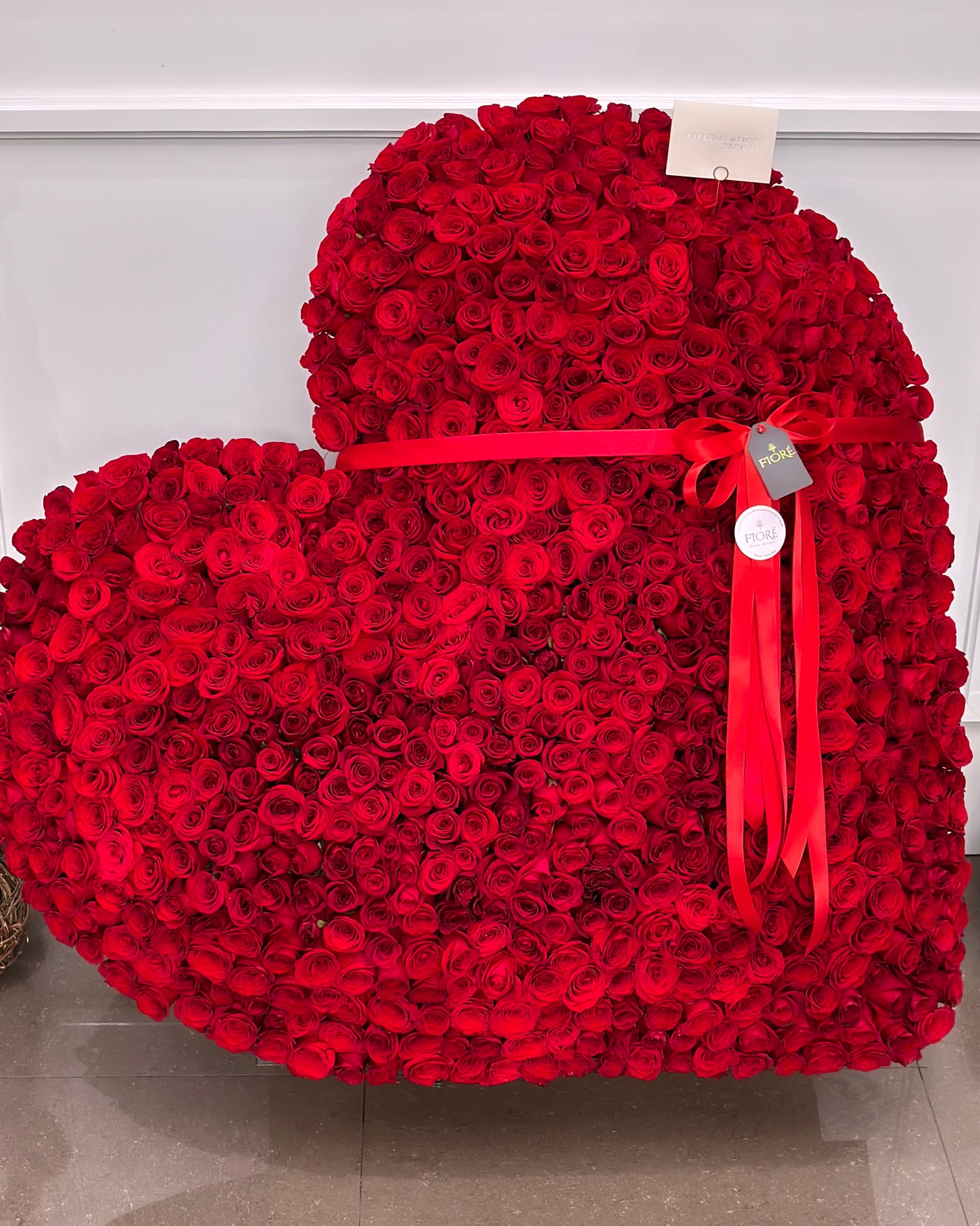 Corazón I <3 You 800 rosas